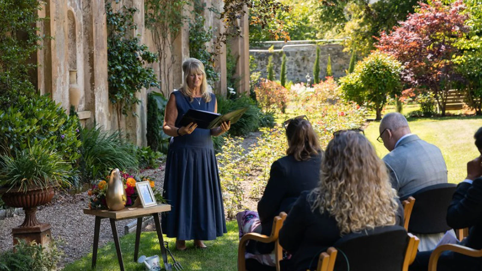 Attending a funeral