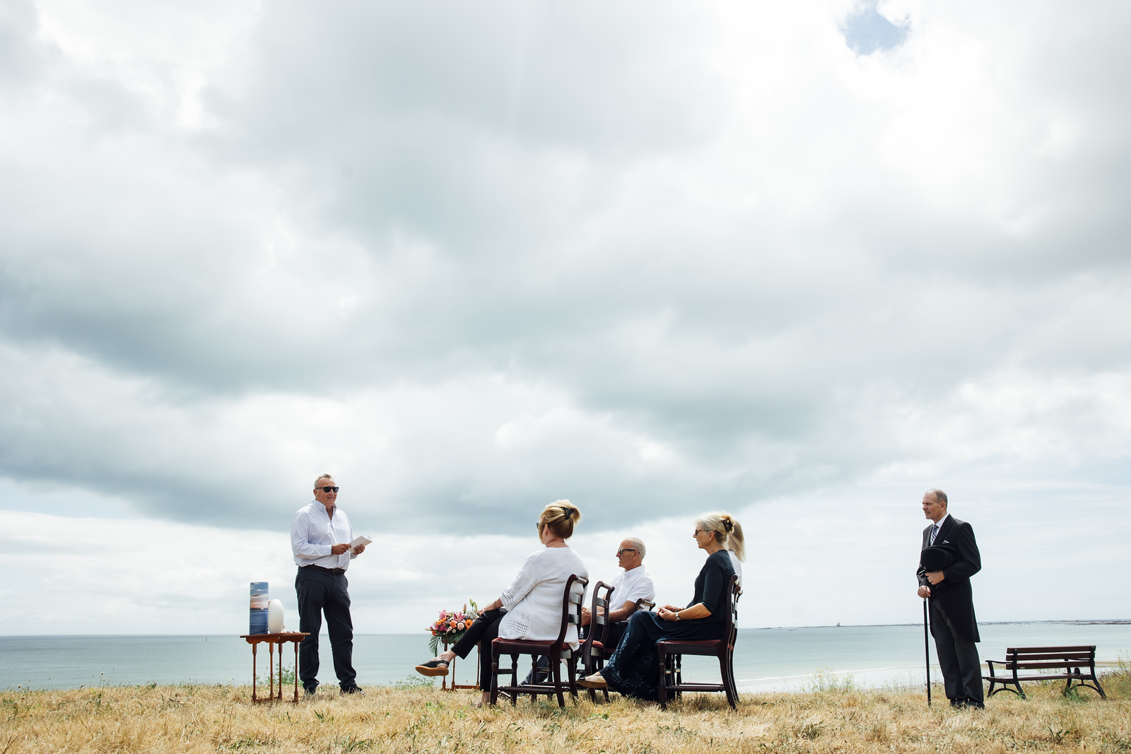 Attending a funeral